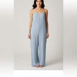 Elegant Sky Blue Jumpsuit